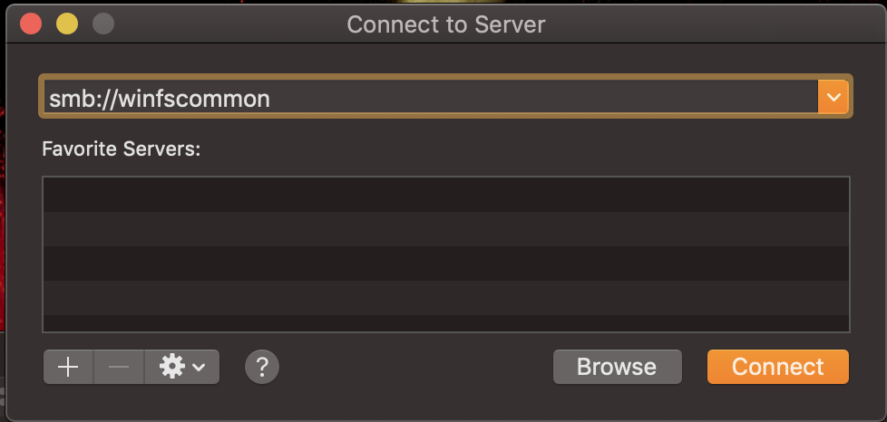 4_Type Server name_Select connect